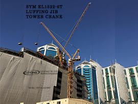 SYM EL15-22 6T LUFFING Tower Crane